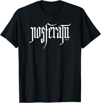 Nosferatu Logo White T-Shirt