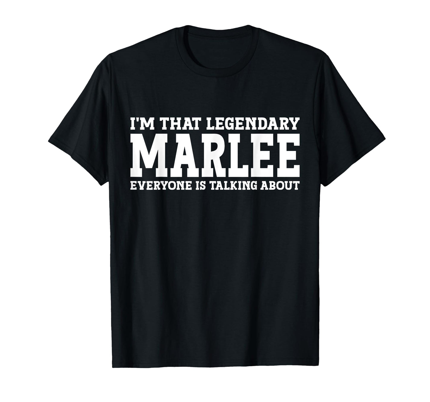 Marlee Personal Name First Name Funny Marlee T-Shirt