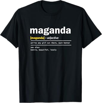 Maganda Filipino Princess Shirt Pinay Philippines Filipina T-Shirt