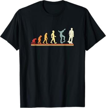 Evolution of One Wheel Electric Float Skateboard Owner Gifts T-Shirt