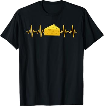 Best Cheese Design For Men Women Dairy Food Cheese Lover T-Shirt