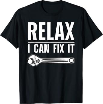 Funny Handyman Design For Men Women Handyman Repair Tools T-Shirt