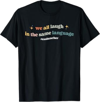 ESOL Teacher ESL Student Cute Retro Back To School First Day T-Shirt