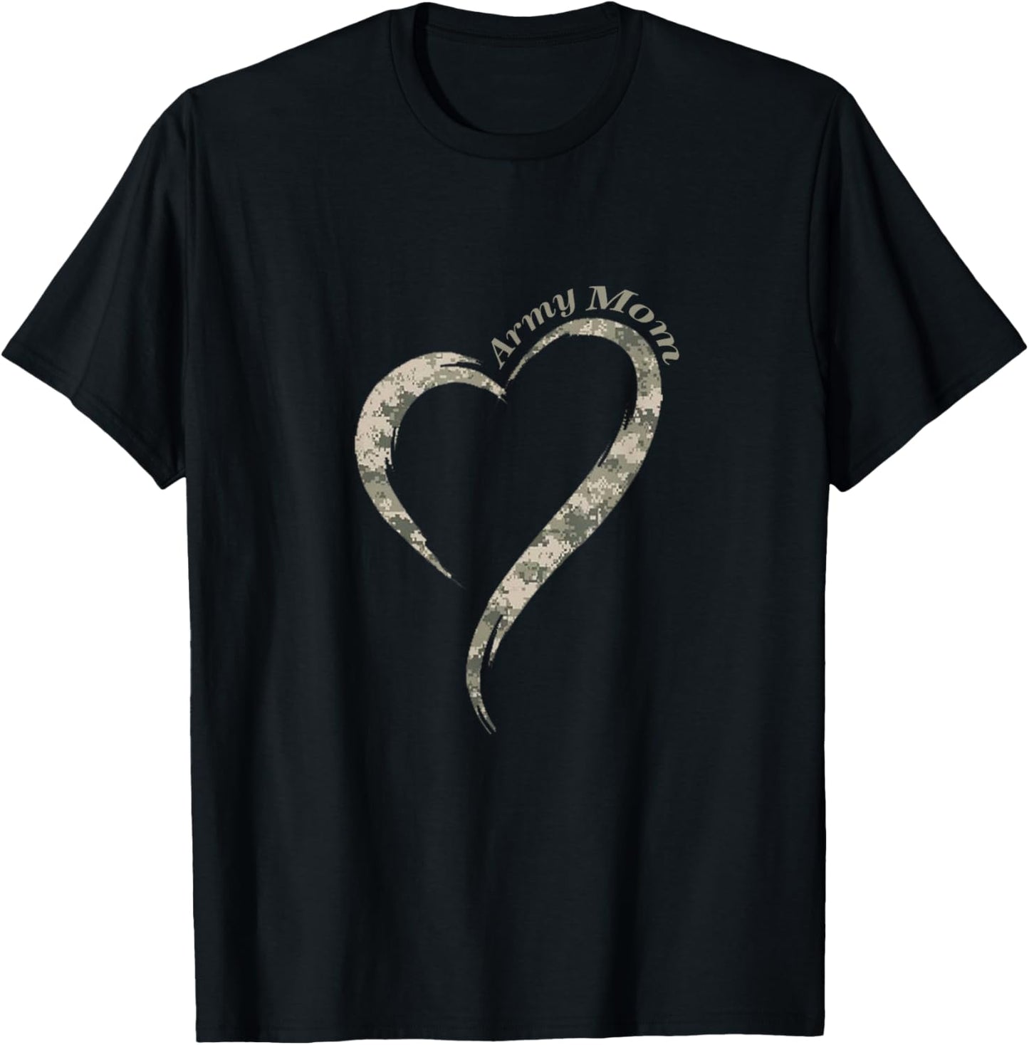 Proud Army Mom T-Shirt- Camouflage Shirt Army Mother Tee T-Shirt