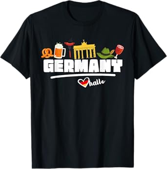 Germany Souvenir Shirt Travel Gifts For Men Europe Tee T-Shirt
