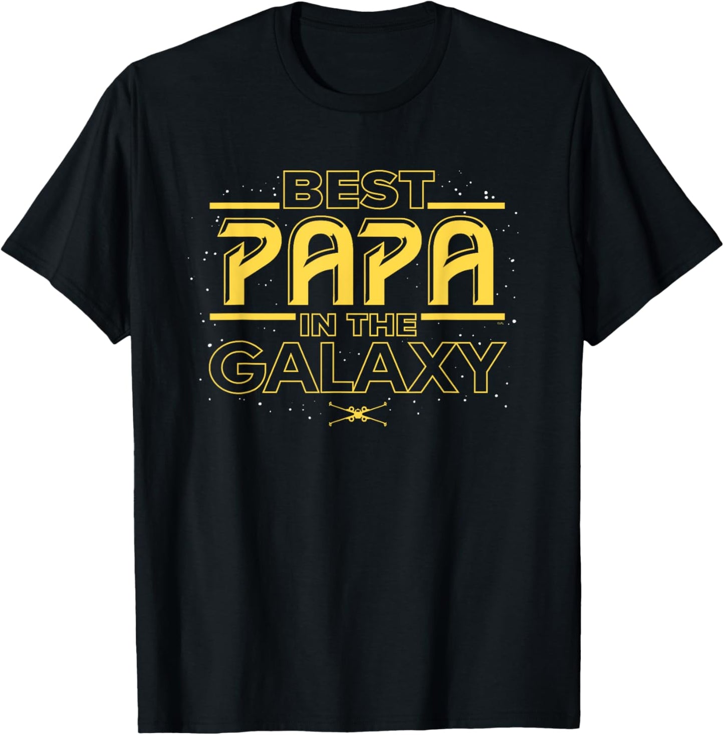 Star Wars Best Papa in the Galaxy Birthday Father’s Day T-Shirt