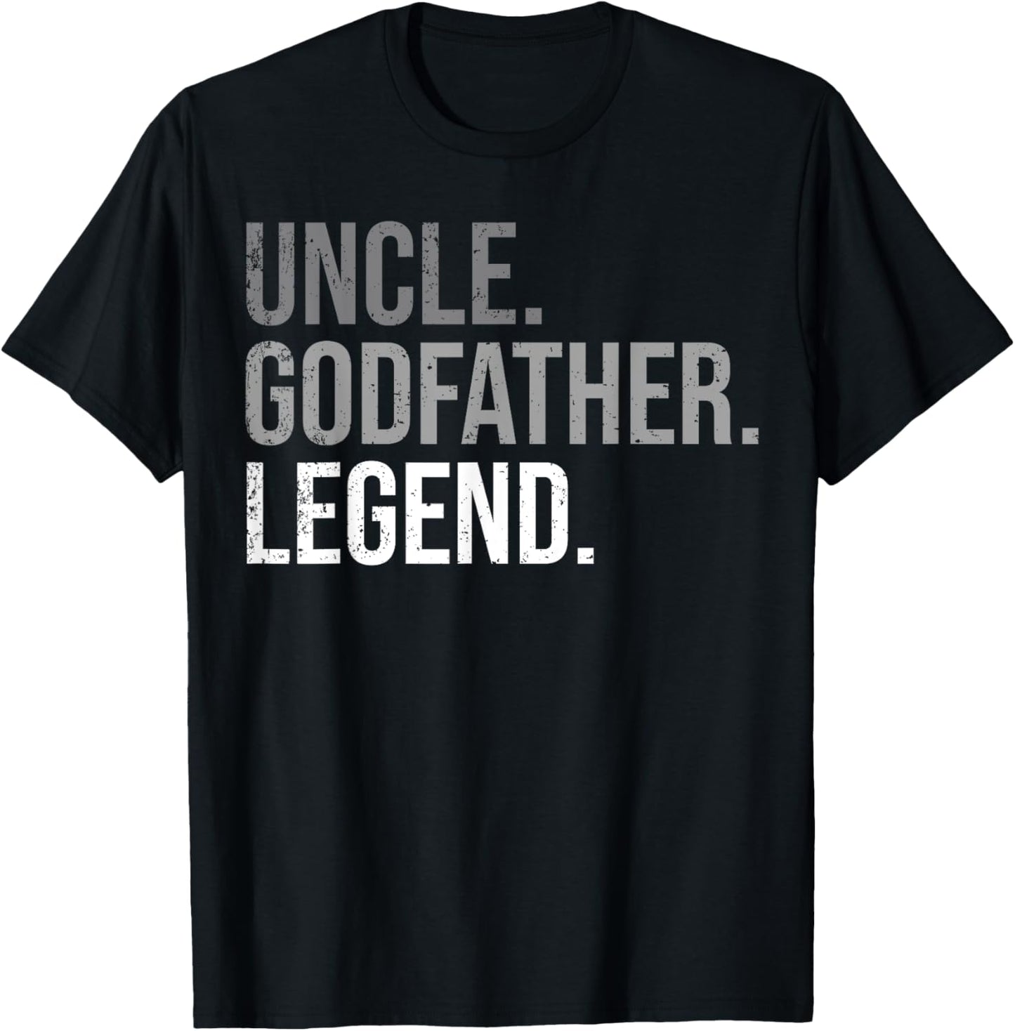 Uncle Godfather Legend Best Godfather Proposal Baptism T-Shirt