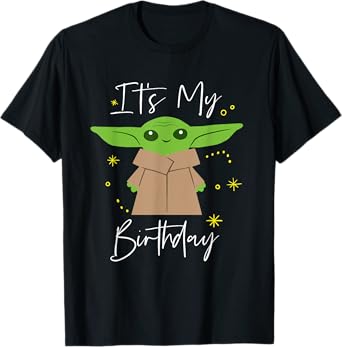 Star Wars The Mandalorian The Child It’s My Birthday T-Shirt