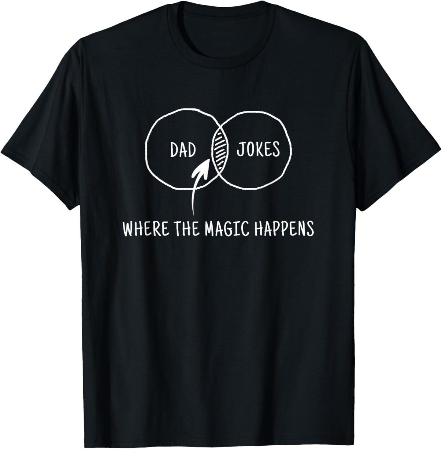 Dad Jokes Where The Magic Happens T-Shirt