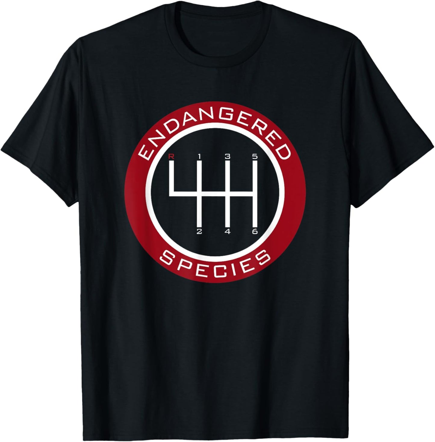 Car Guy, Mechanic, Endangered Species, Manual Shifter T-Shirt