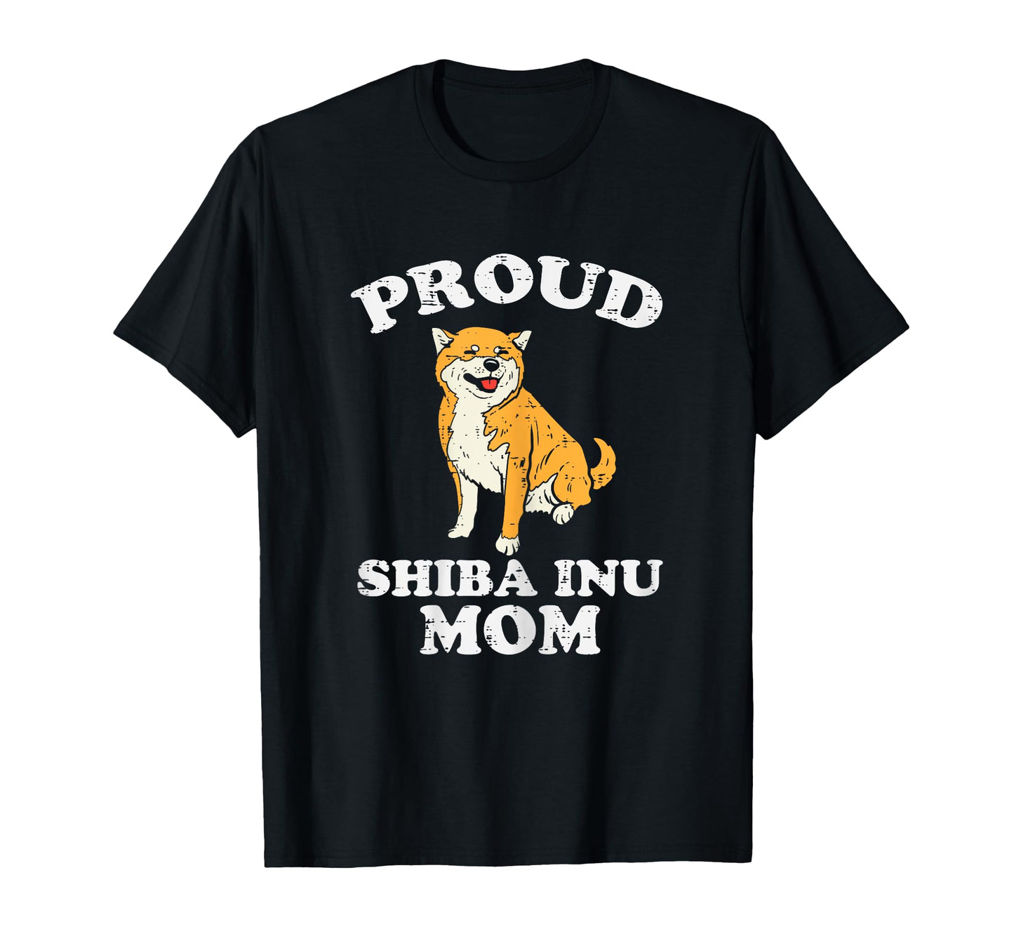 Proud Shiba Inu Mom Kawaii Japanese Dog Akita Women Gift T-Shirt