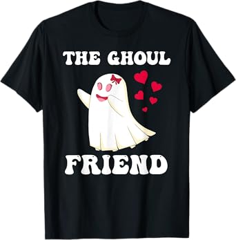 Ghoul Friend Halloween Matching Couple Girlfriend Costume T-Shirt