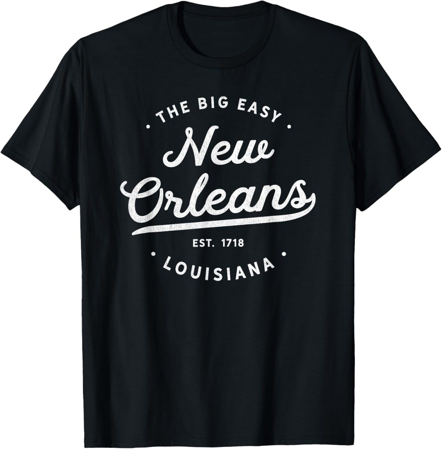 Classic Retro Vintage New Orleans Louisiana Big Easy NOLA T-Shirt