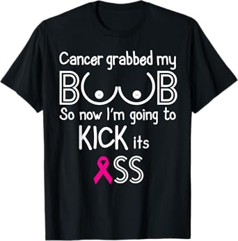 Funny Breast Cancer Awareness Shirt Fighter Survivor Shirt T-Shirt
