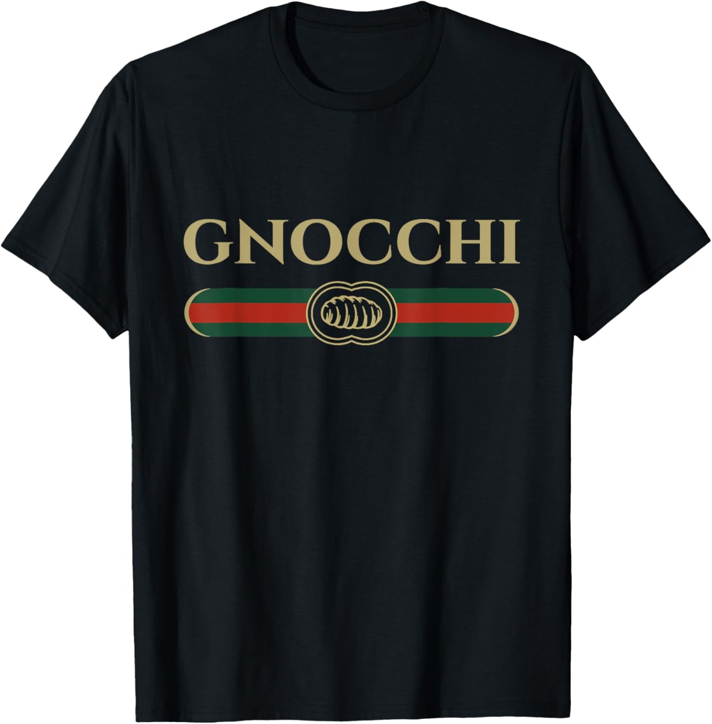 Gnocchi in fun logo style T-Shirt