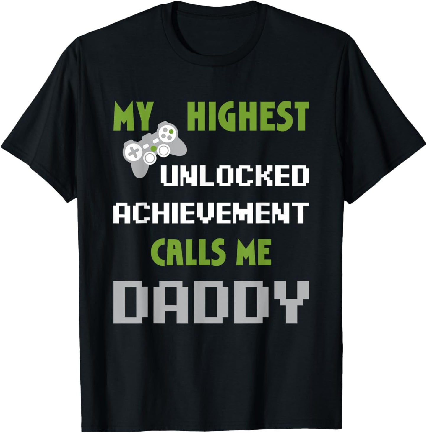 Nerdy Funny Father Day Gamer Dad Daddy Men Love Video Gaming T-Shirt