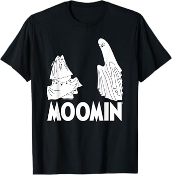 Moomin Moomintroll In Costume Scared By Ghost T-Shirt