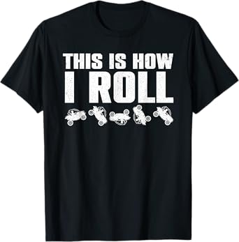 Funny Side-By-Side UTV Art For Men Women 4 Wheeler ATV Lover T-Shirt
