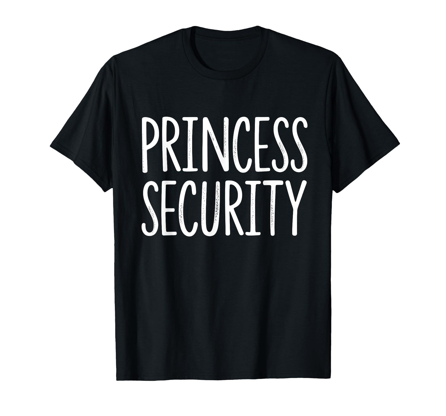 Princess Security Halloween Costume Dad Men Matching Easy T-Shirt