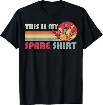 This Is My Spare Bowling Bowler Funny Team Men Women Kids T-Shirt