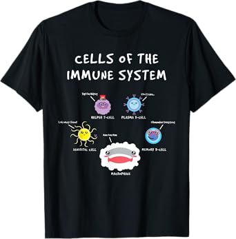Immunology Lover Cells Of the Immune System Scientist T-Shirt