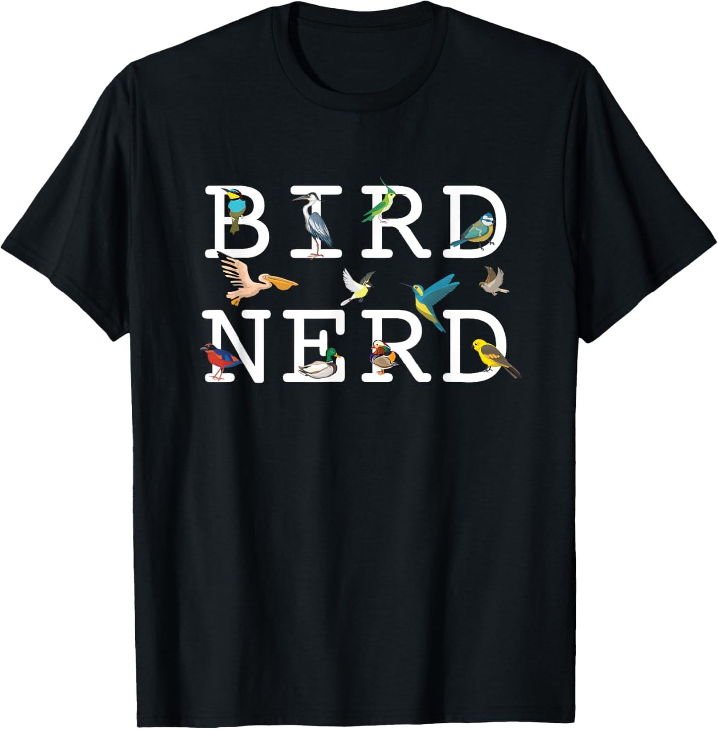 Cool Bird Lover Birdwatching Present Birdwatcher Birder T-Shirt