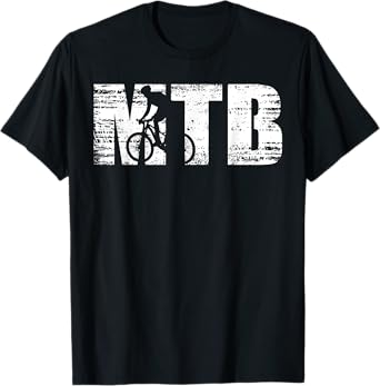 Distressed MTB - Mountain bike T-Shirt for mountain bikers T-Shirt