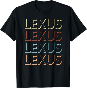 Lexus First Name Tshirt My Personalized Tee Named T-Shirt