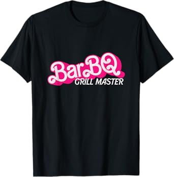 Barbecue Grill Pink Retro Funny BarBQ Classic Girl Gear T-Shirt
