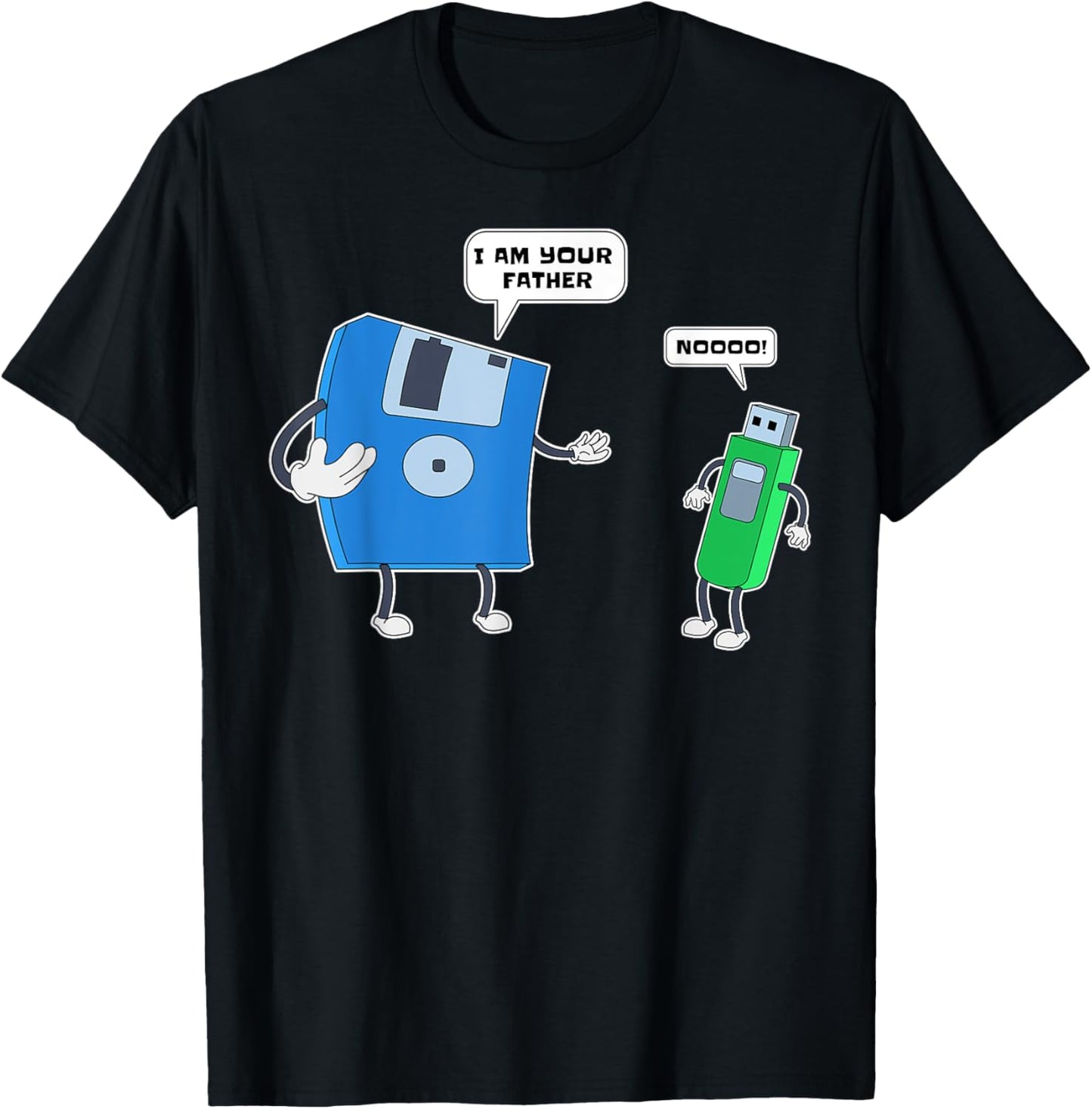 Computer Engineering I mens Father & Son Floppy Disk Engineer Short Sleeve T-Shirt