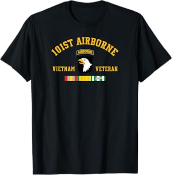 101st Airborne Division Vietnam Veteran Military Veteran Day T-Shirt