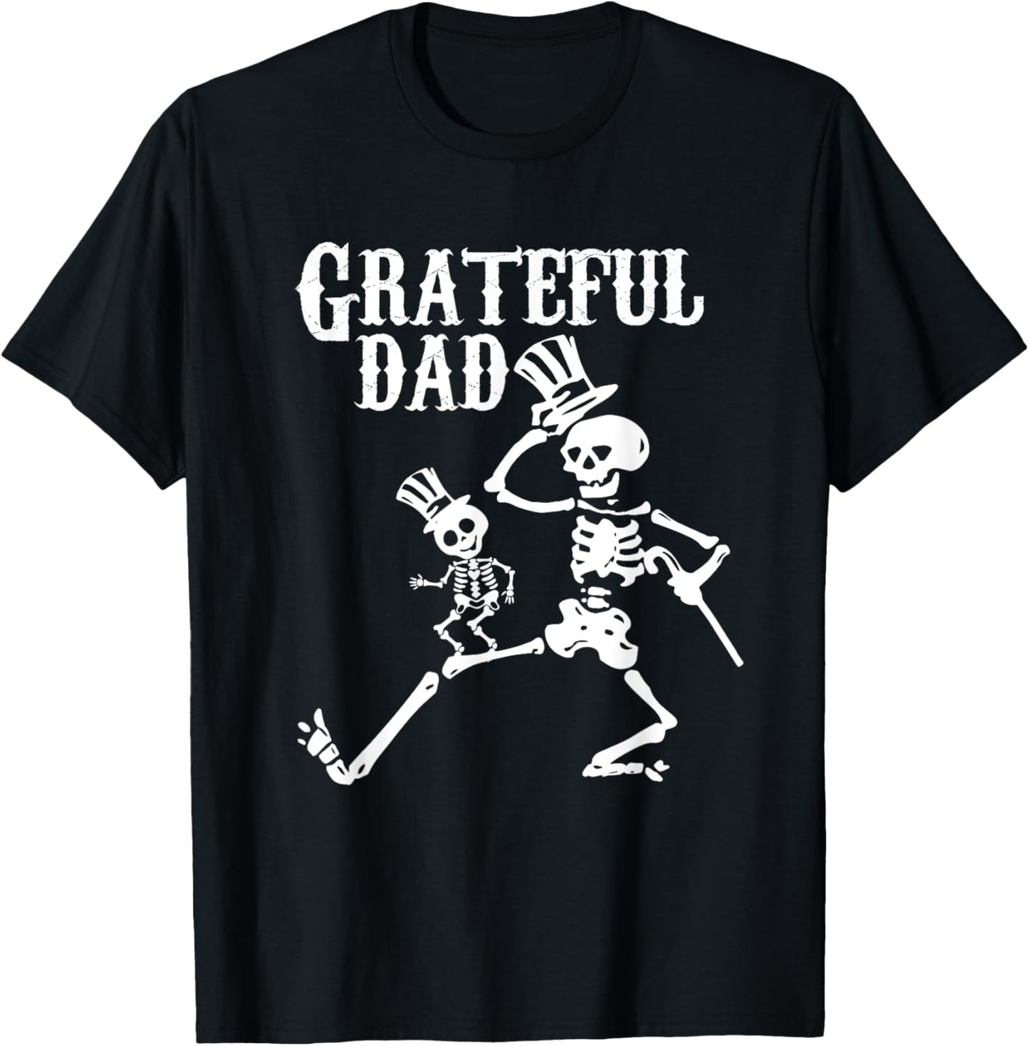 Grateful Dad Halloween Holidays Funny For Men Women T-Shirt