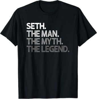 Seth Gift: The Man Myth Legend T-Shirt