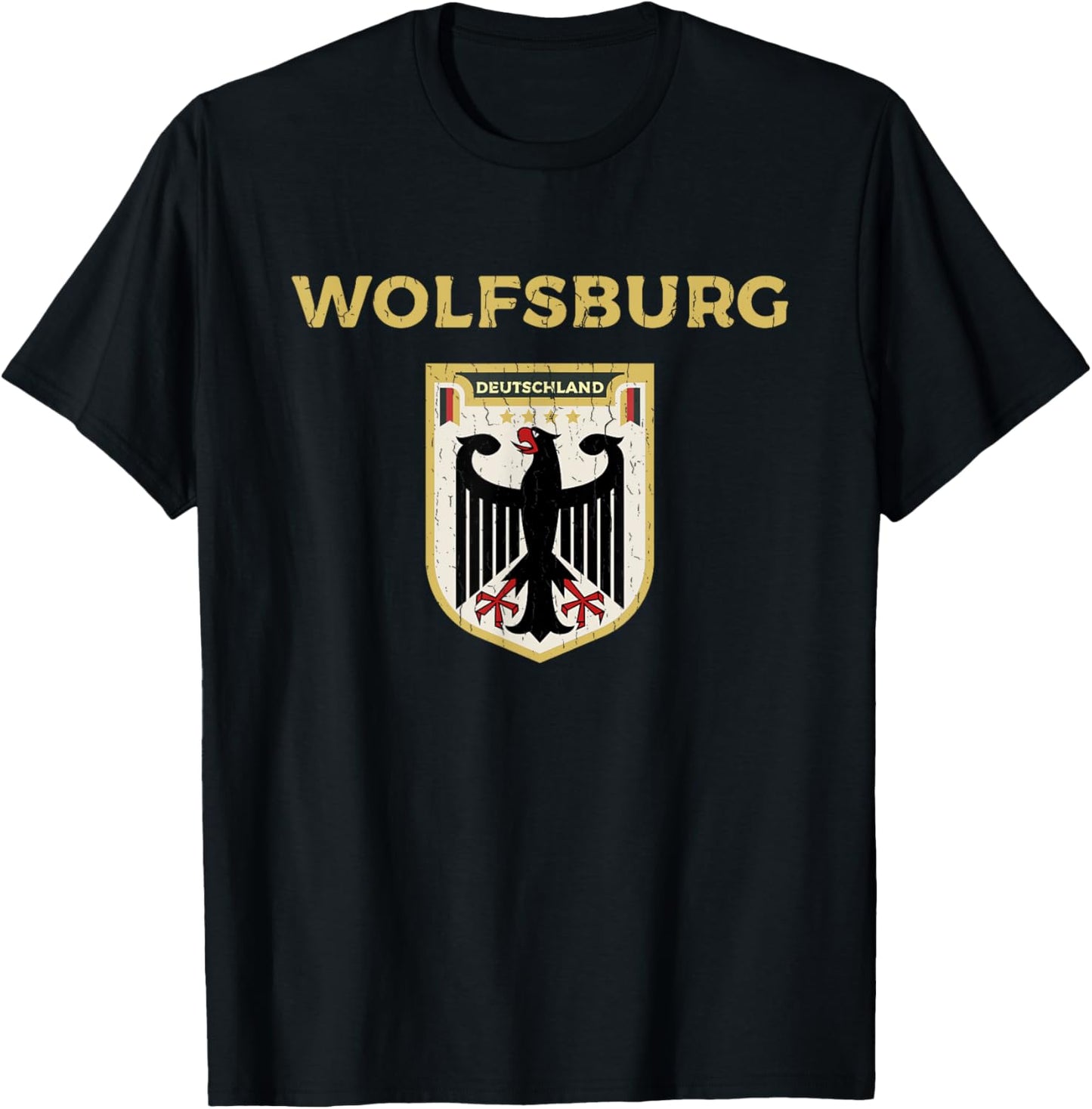 Wolfsburg Germany - Deutschland - German Coat of Arms Tshirt T-Shirt