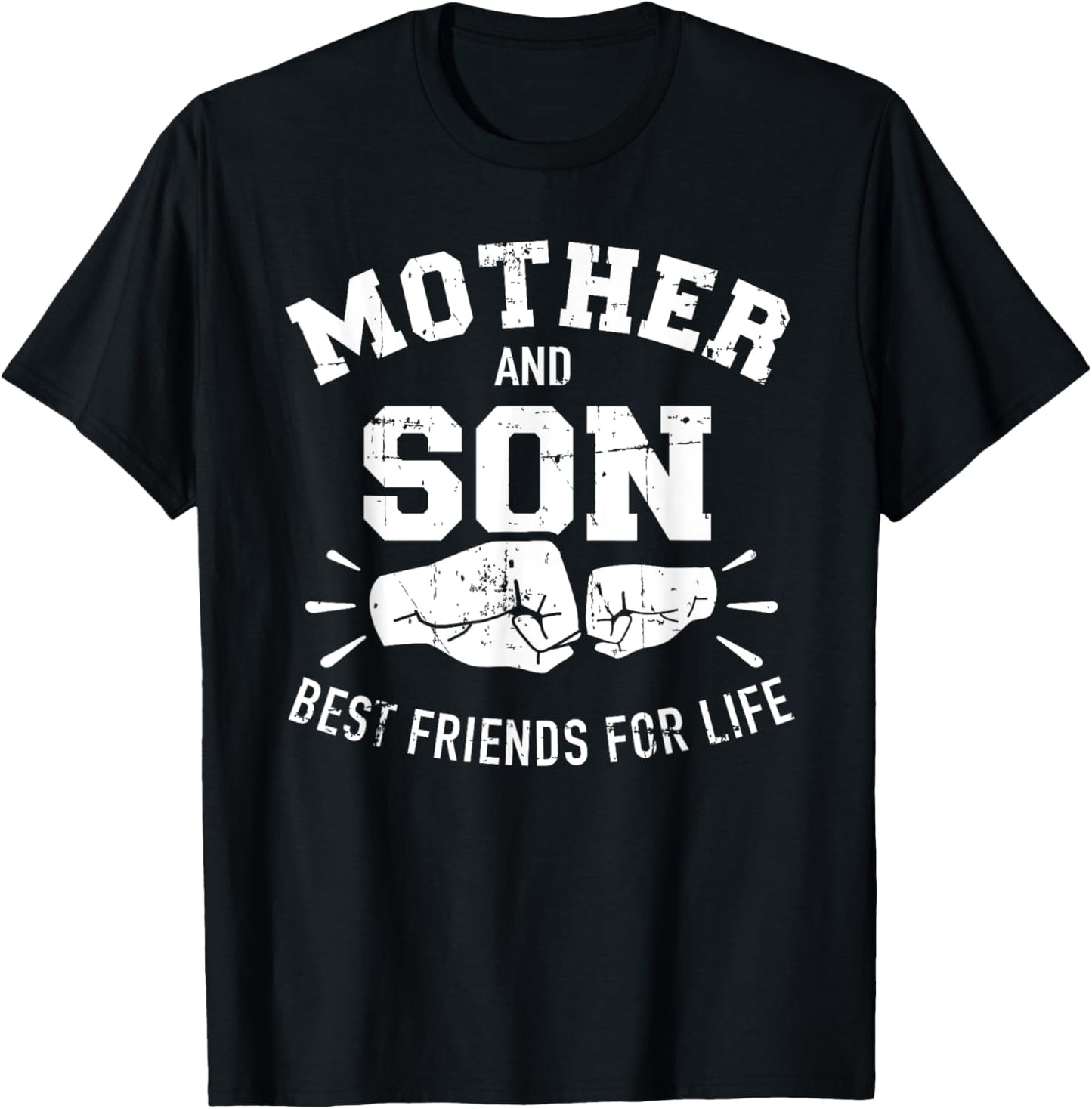 Mother and son best friends for life mom T-Shirt