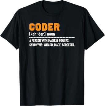 Great Coding Coder Code Designs Women's Black Graphic T-Shirt