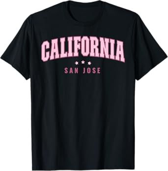 San Jose California Preppy T-Shirt