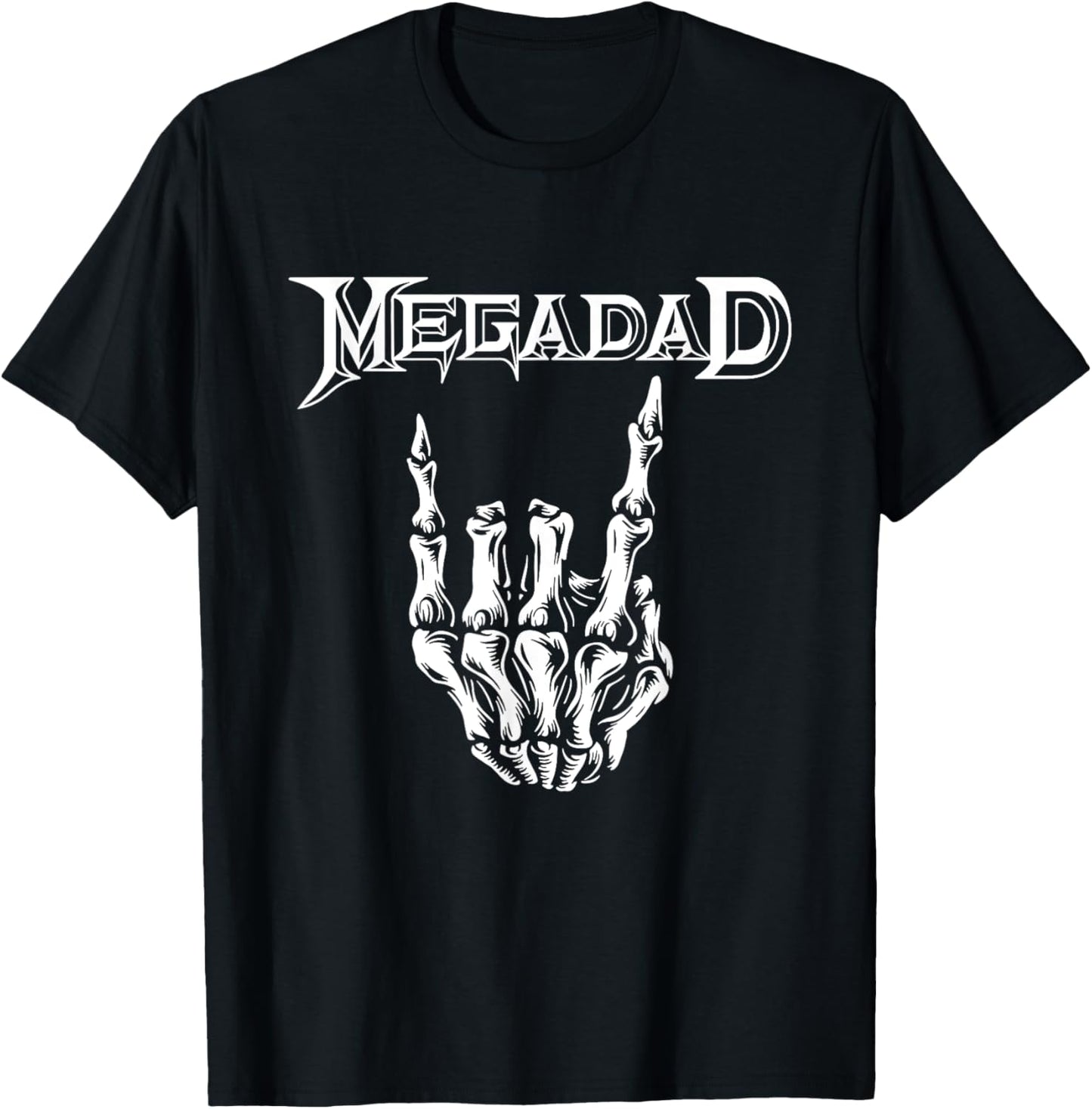 Megadad Retro 90s Hard Rock Band Heavy Metal Father's Day T-Shirt