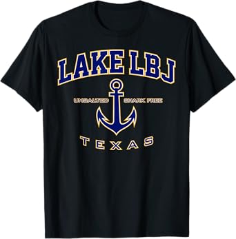 Lake LBJ Shirt for Women, Men, Girls & Boys T-Shirt