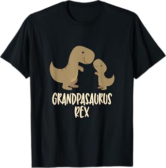 Grandpasaurus Rex T-Shirt Grandpa Saurus T-Shirt Dinosaur T-Shirt