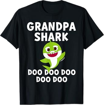Pinkfong Grandpa Shark Official T-shirt T-Shirt