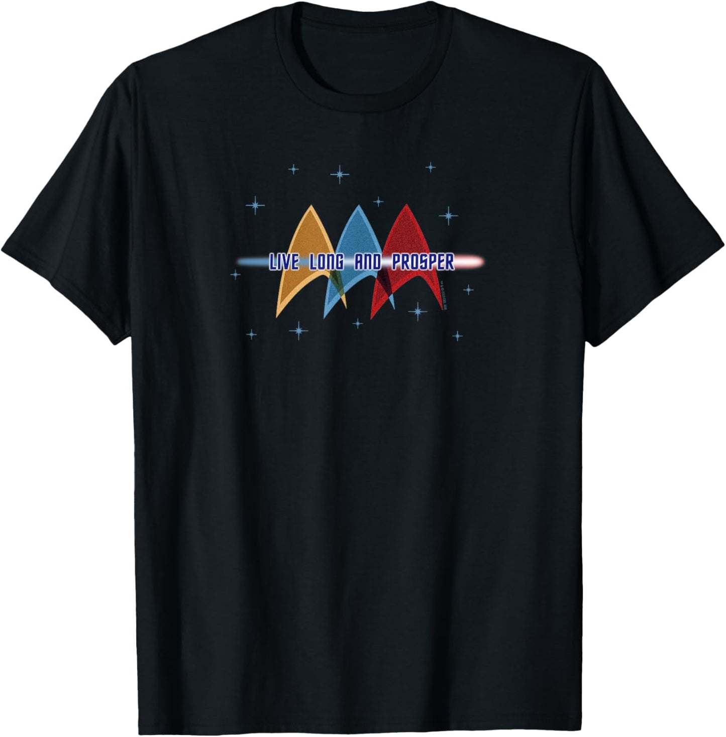 Star Trek: The Original Series Live Long and Prosper Deltas T-Shirt