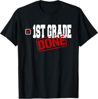 Funny 1st Grade Done End of Year - Last Day of School Youth T-Shirt