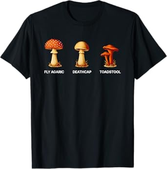 Fly Agaric Deathcap Toadstool T-Shirt