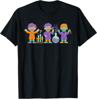 Spooky Science Kids fair Halloween For Boys Girls Teachers T-Shirt