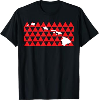 Hawaiian Islands Tribal Shark T Shirt, Hi Hawaii Shirt T-Shirt