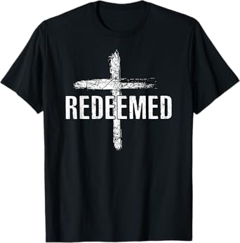 REDEEMED x Christian shirt 4 Men T-Shirt