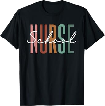 School Nurse Appreciation Nursing Nurse Day & Nurse Week T-Shirt
