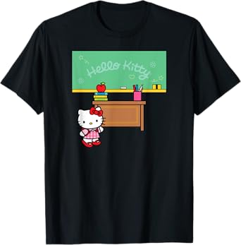 Hello Kitty Classroom Teacher School Men Women Girls Kids T-Shirt