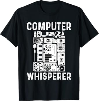 Funny Computer Geek Tech Nerd Gift Men Women Cool Support T-Shirt